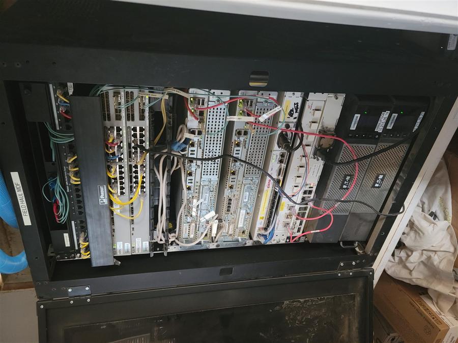 Controller cabinet wiring during a systems cutover