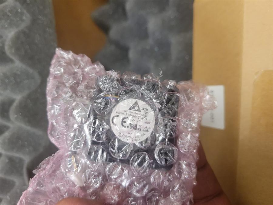 Replacement component unpacked from anti-static wrap